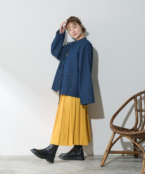 MERLOT（メルロー）の「【ロングシーズン着用可能】サイドゴアブーツ（ブーツ・レディース・ブラック・SMALL/MEDIUM/LARGE）」の12枚目の写真