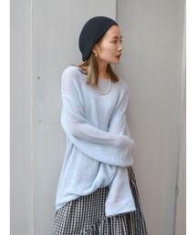Ungrid | 透かし編みル－ズニット(ニット/セーター)