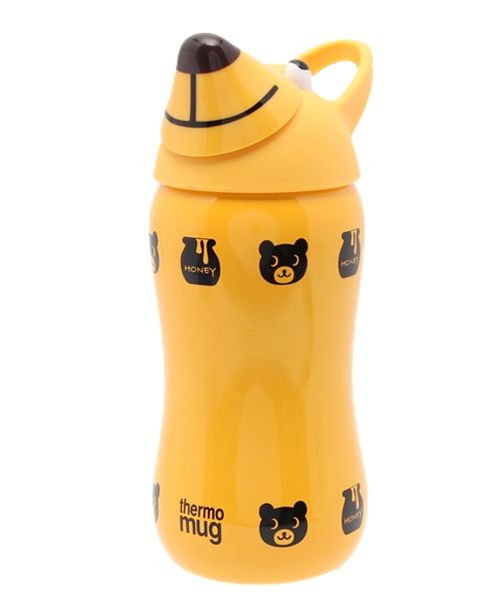 green label relaxing(グリーンレーベルリラクシング)の「K☆アニマルボトル/380tvl205(グラス/マグカップ/タンブラー・キッズ・ライトピンク/イエロー・フリー)」の12枚目の写真