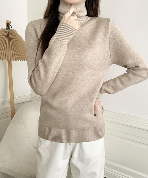 Primazel(プリマゼル)の「裏シャギーニットプルオーバー(ニット/セーター・レディース・モカ/ホワイト系その他/ブラック系その他/ブラウン系その他/ブラウン/ブラック/ホワイト/ブラウン系その他2・M)」の8枚目の写真