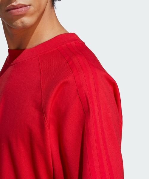 adidas(アディダス)の「BLUE VERSION エッセンシャルズ 半袖Tシャツ / アディダスオリジナルス(チューブトップ・メンズ・ベージュ/ブラック/レッド・SMALL/X-LARGE/XX-LARGE/LARGE/MEDIUM/X-SMALL)」の13枚目の写真