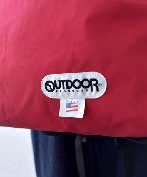 OUTDOOR PRODUCTS(アウトドアプロダクツ)の「【SHIPS any別注】OUTDOOR PRODUCTS: シンプル バックパック◇(バックパック/リュック・メンズ・ブラック/ワイン/ネイビー・ONE SIZE)」の10枚目の写真