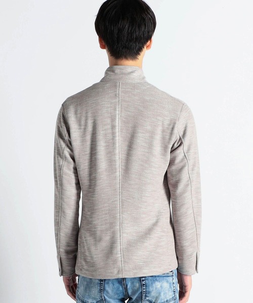 HIDEAWAYS NICOLE（ハイダウェイニコル）の「ツイーディーダブルフェイスジャケット（その他アウター・メンズ・モカ/ブラック×ホワイト/ホワイト×ブラック/サックスブルー・MEDIUM/LARGE/X-LARGE）」の6枚目の写真