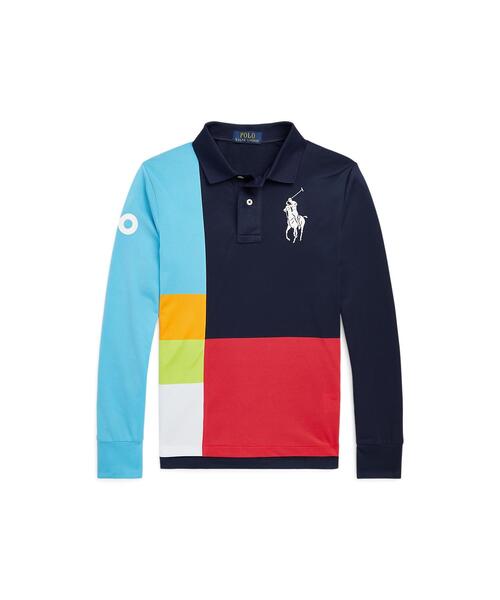 オーストラリアン オープン カラーブロックド ポロシャツ