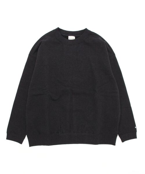 Snow Peak(スノーピーク)の「【Snowpeak】Recycled Cotton Sweat(スウェット・レディース・ブラック・SMALL/MEDIUM)」の1枚目の写真