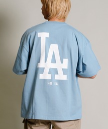【ムラサキスポーツ別注】NEW ERA/ニューエラ MLB オーバーサイズ バックプリントTシャツ 13717521/13717522/13717523/13717524/13717520/13717525