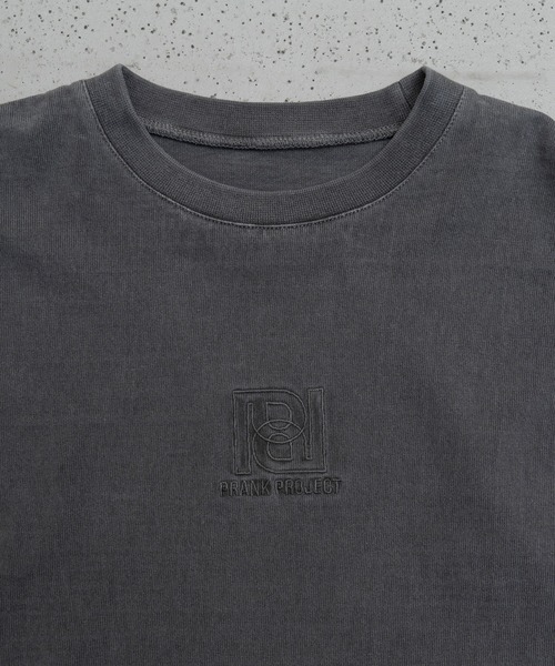 PRANK PROJECT（プランクプロジェクト）の「ロゴエンブロイダリーピグメントオーバートップ/Logo Embroidery Pigment Over Top（Tシャツ/カットソー・レディース・ホワイト/ブラック・FREE）」の8枚目の写真