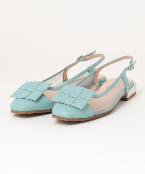 新品！PARADIS COULEUR　レザーオーナメントバックバンドパンプス PARADIS COULEUR パンプス 「PARADIS COULEUR」レザー