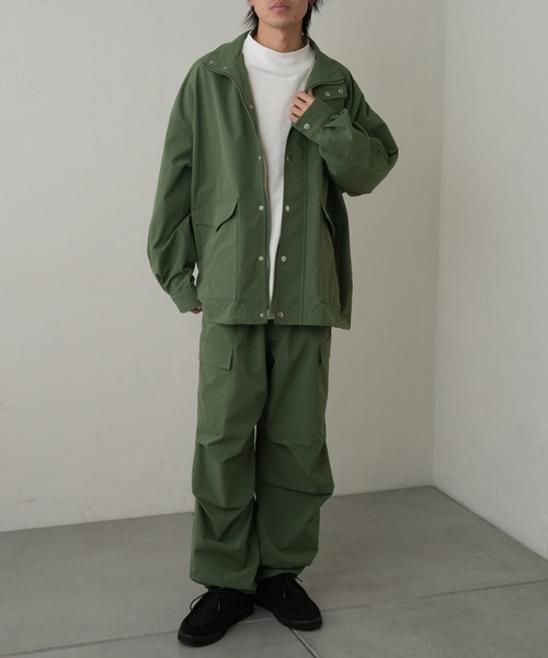 COLONY 2139（コロニートゥーワンスリーナイン）の「ストレッチスタンドブルゾン（ブルゾン・メンズ・オリーブ/ブラック・MEDIUM/LARGE）」の22枚目の写真