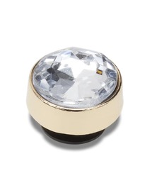 Crocs Jibbitz Gold Clear Gem / クロックス ジビッツ ゴールドクリア ジェム