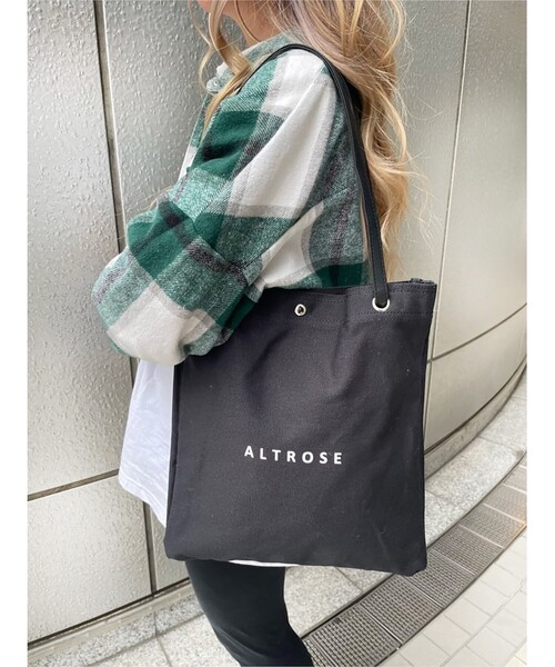 Ober Tashe(オーバータッシェ)の「【便利な仕切り付き!】ヘルツトート(トートバッグ・レディース・アイボリー/グレー/ブラック・FREE)」の3枚目の写真