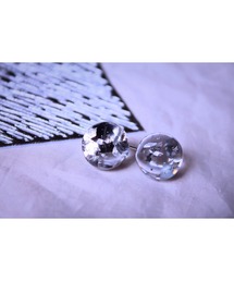 【Willija】金属アレルギー対応《Pure》透明ピアス(MA)