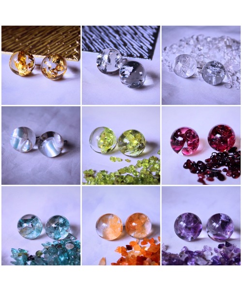 tone(トーン)の「【Willija】金属アレルギー対応《Pure》透明ピアス(MA)(ピアス(両耳用)・レディース・シルバー/ゴールド/その他/グリーン/ホワイト/レッド/パープル/オレンジ/ブルー・FREE)」の11枚目の写真