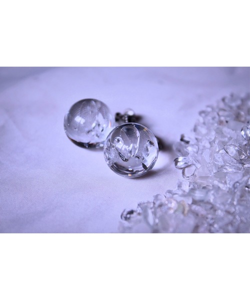 tone(トーン)の「【Willija】金属アレルギー対応《Pure》透明ピアス(MA)(ピアス(両耳用)・レディース・シルバー/ゴールド/その他/グリーン/ホワイト/レッド/パープル/オレンジ/ブルー・FREE)」の13枚目の写真