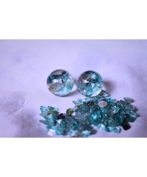 tone(トーン)の「【Willija】金属アレルギー対応《Pure》透明ピアス(MA)(ピアス(両耳用)・レディース・シルバー/ゴールド/その他/グリーン/ホワイト/レッド/パープル/オレンジ/ブルー・FREE)」の15枚目の写真