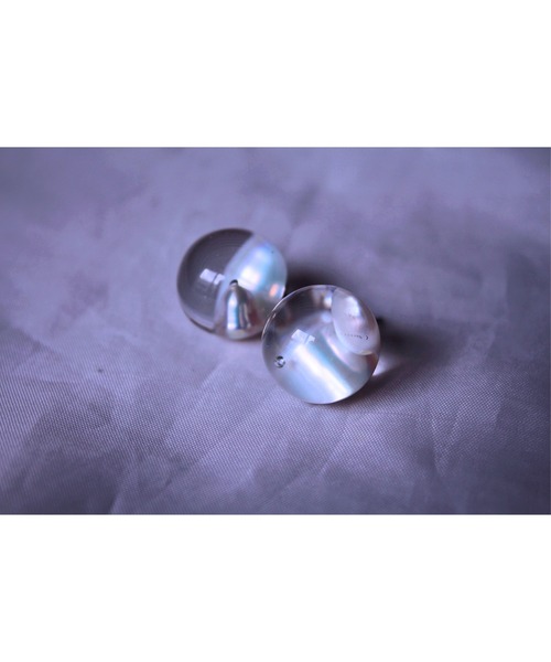 tone(トーン)の「【Willija】金属アレルギー対応《Pure》透明ピアス(MA)(ピアス(両耳用)・レディース・シルバー/ゴールド/その他/グリーン/ホワイト/レッド/パープル/オレンジ/ブルー・FREE)」の16枚目の写真