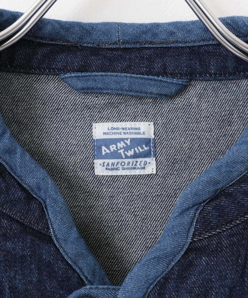 ARMY TWILL　12OZ Denim Piping Jacket