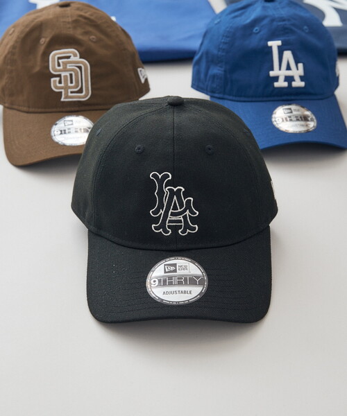 B.C STOCK（ベーセーストック）の「【NEW ERA / ニューエラ】別注 9THIRTY LA キャップ（キャップ・メンズ・ブラック・FREE）」の2枚目の写真