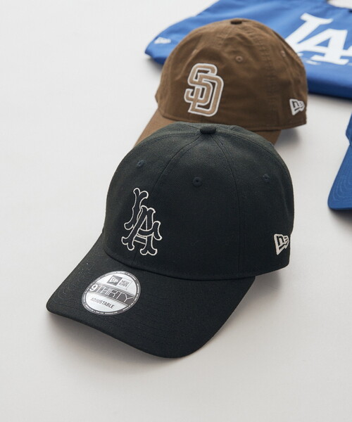 B.C STOCK（ベーセーストック）の「【NEW ERA / ニューエラ】別注 9THIRTY LA キャップ（キャップ・メンズ・ブラック・FREE）」の3枚目の写真