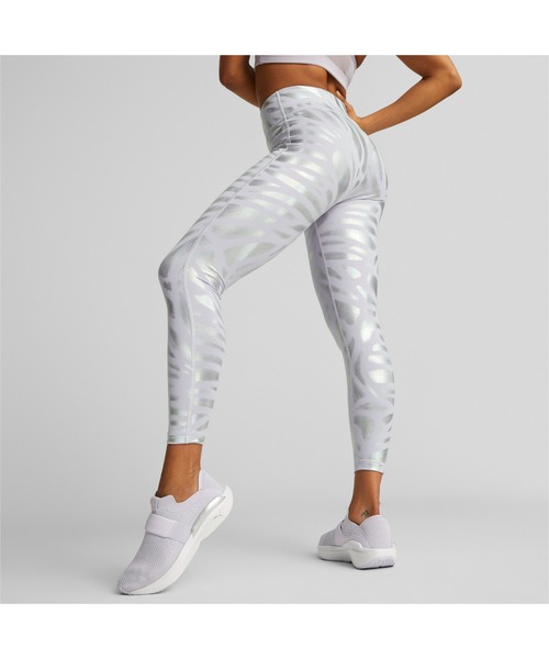 PUMA（プーマ）の「PUMA プーマ ウィメンズ トレーニング NOVA SHINE ハイウエスト 7/8 タイツ（レギンス/スパッツ・レディース・ラベンダー/パープル/ブラック・LARGE/X-LARGE/SMALL/MEDIUM）」の22枚目の写真