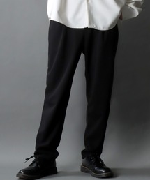 SITRY | amundsen 1 tuck tapered pants/梨地織り 1タック テーパードパンツ(スラックス)