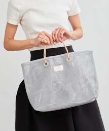 ACCOMMODE | メタルハンドル メッシュバッグ(トートバッグ)