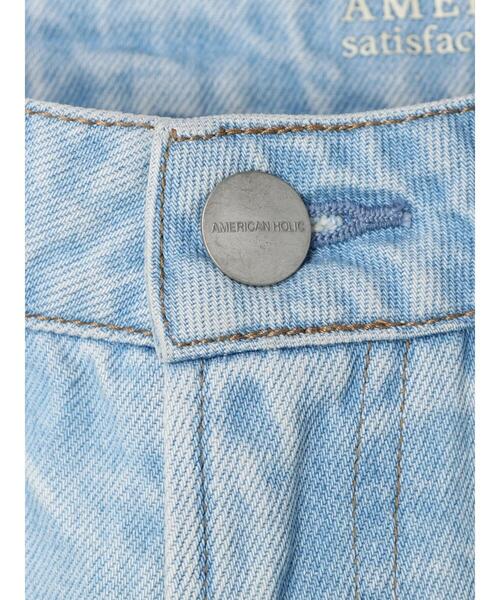 AMERICAN HOLIC（アメリカンホリック）の「7周年刺繍フレアパンツ（デニムパンツ・レディース・サックスブルー・S/M/L）」の15枚目の写真