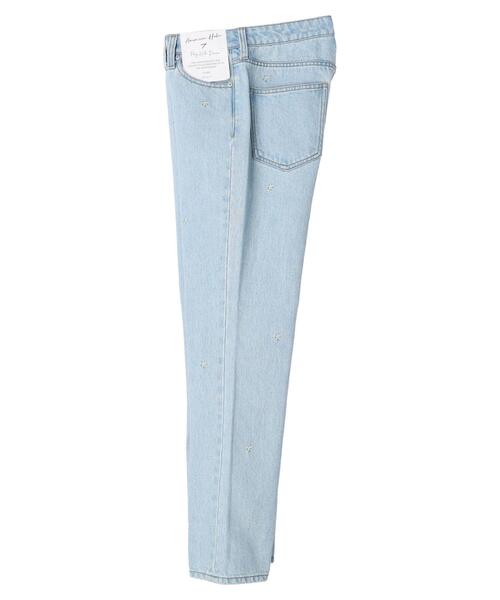 AMERICAN HOLIC（アメリカンホリック）の「7周年刺繍フレアパンツ（デニムパンツ・レディース・サックスブルー・S/M/L）」の20枚目の写真