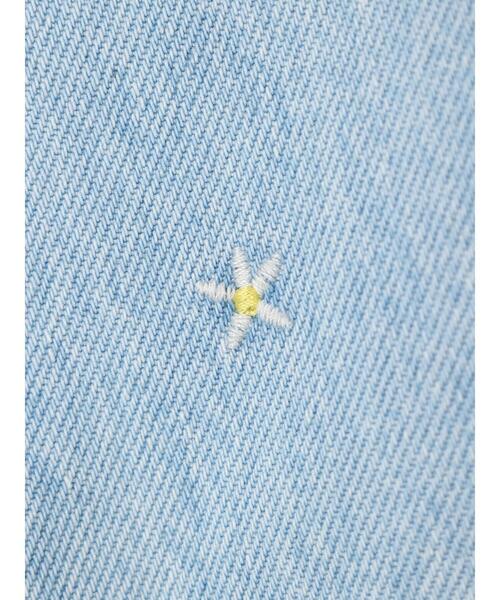 AMERICAN HOLIC（アメリカンホリック）の「7周年刺繍フレアパンツ（デニムパンツ・レディース・サックスブルー・S/M/L）」の21枚目の写真
