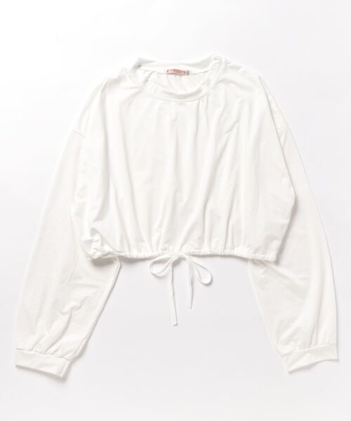 NinaetLina（ニナエリナ）の「裾絞りカットソー（Tシャツ/カットソー・レディース・ホワイト/グレー/ブラック・FREE）」の14枚目の写真