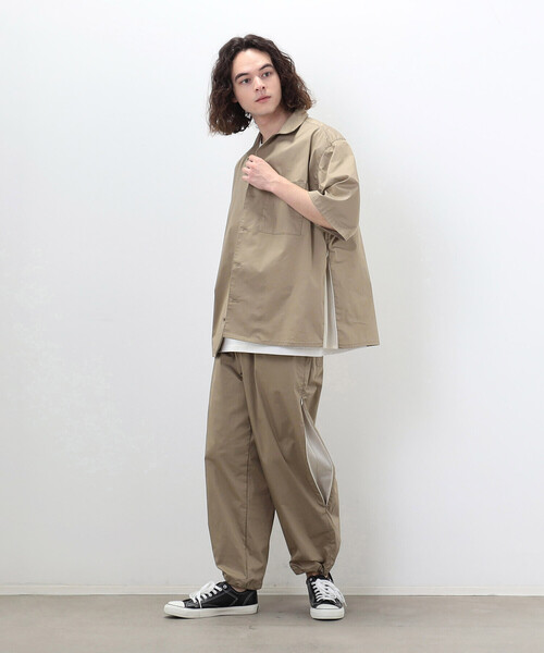 Purple&Yellow（パープルアンドイエロー）の「ベンチレーション イージーパンツ（その他パンツ・メンズ・ブラック/ベージュ・X-SMALL/SMALL/MEDIUM/LARGE）」の21枚目の写真