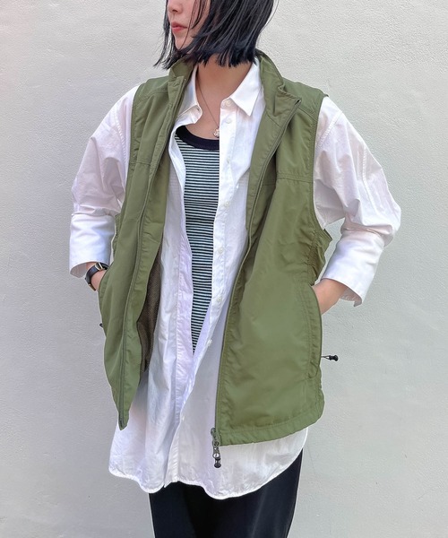 WILD THINGS(ワイルドシングス)の「【 WILD THINGS / ワイルド シングス 】 サプレックス ユーティリティー ベスト SUPPLEX UTILITY VEST WT23007AD INS(ベスト・メンズ・ブラック/オリーブ・MEDIUM/LARGE)」の2枚目の写真