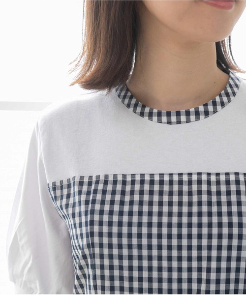 ローズマリーソワール shirring one-piece クラシックチェック ローズマリーソワール shirring one-piece クラシックチェック