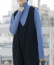 コットンリブ長袖ハイネックTシャツ COTTON RIB H/N TEE