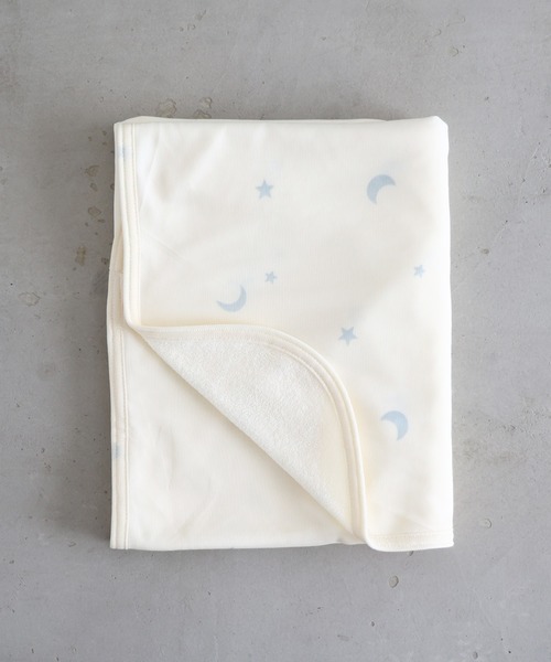 PUPPAPUPO(プッパプーポ)の「【冷感×パイル】 ベビーケット リバーシブル 70×90cm(ベビー寝具/家具・キッズ・カーキ/ピンク/ベージュ/ホワイト/ベージュ系その他/グリーン/アイボリー/ベビーピンク/ライトベージュ/ミント・FREE)」の2枚目の写真