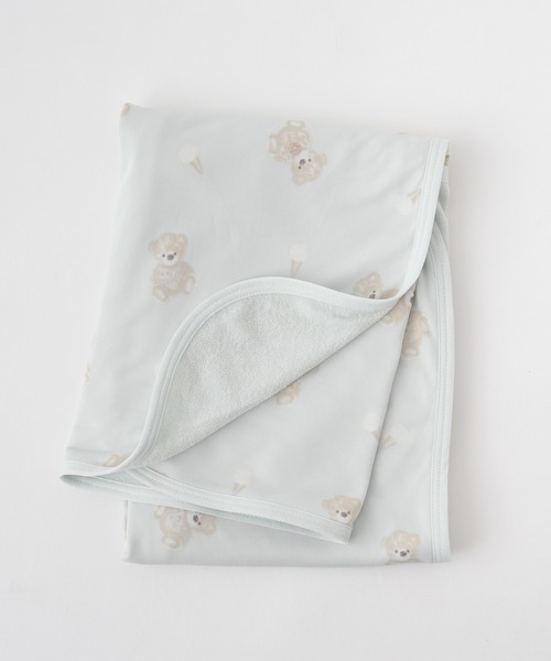 PUPPAPUPO(プッパプーポ)の「【冷感×パイル】 ベビーケット リバーシブル 70×90cm(ベビー寝具/家具・キッズ・カーキ/ピンク/ベージュ/ホワイト/ベージュ系その他/グリーン/アイボリー/ベビーピンク/ライトベージュ/ミント・FREE)」の8枚目の写真