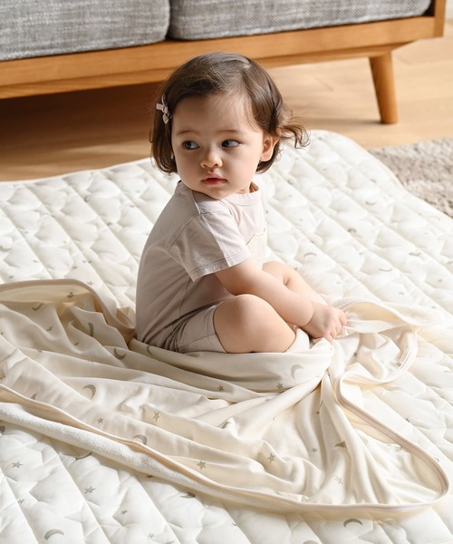 PUPPAPUPO(プッパプーポ)の「【冷感×パイル】 ベビーケット リバーシブル 70×90cm(ベビー寝具/家具・キッズ・カーキ/ピンク/ベージュ/ホワイト/ベージュ系その他/グリーン/アイボリー/ベビーピンク/ライトベージュ/ミント・FREE)」の18枚目の写真