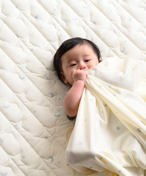 PUPPAPUPO(プッパプーポ)の「【冷感×パイル】 ベビーケット リバーシブル 70×90cm(ベビー寝具/家具・キッズ・カーキ/ピンク/ベージュ/ホワイト/ベージュ系その他/グリーン/アイボリー/ベビーピンク/ライトベージュ/ミント・FREE)」の13枚目の写真