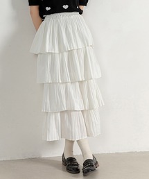 DAY CLOSET | レディース ボリュームプリーツティアードスカート(スカート)