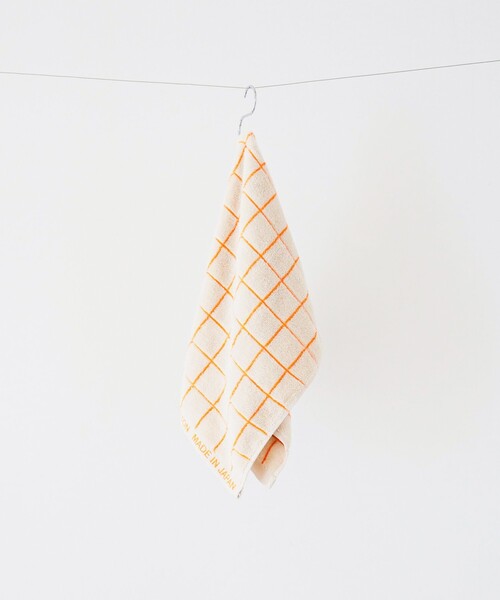 bpr BEAMS（ビーピーアール ビームス ）の「bPr BEAMS / グリッド フェイスタオル（タオル・メンズ・ライトブルー/ライトグレー/ネイビー・ONE SIZE）」の2枚目の写真