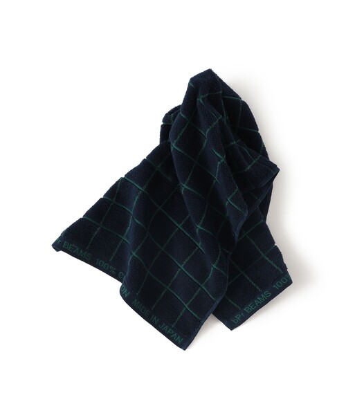 bpr BEAMS（ビーピーアール ビームス ）の「bPr BEAMS / グリッド フェイスタオル（タオル・メンズ・ライトブルー/ライトグレー/ネイビー・ONE SIZE）」の17枚目の写真