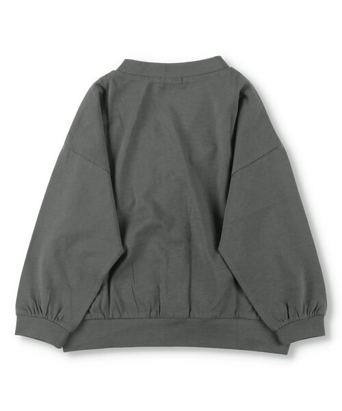 BRANSHES(ブランシェス)の「【WEB限定】UVケア長袖カーディガン(カーディガン/ボレロ・キッズ・ライトグリーン/チャコールグレー/サックスブルー・120/100/110/130/140)」の11枚目の写真