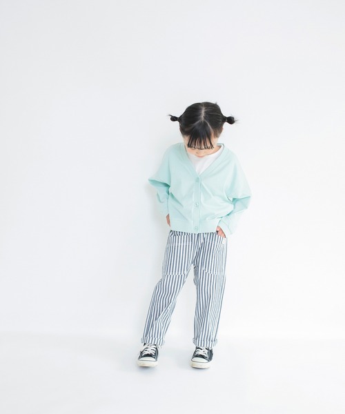 BRANSHES(ブランシェス)の「【WEB限定】UVケア長袖カーディガン(カーディガン/ボレロ・キッズ・ライトグリーン/チャコールグレー/サックスブルー・120/100/110/130/140)」の13枚目の写真