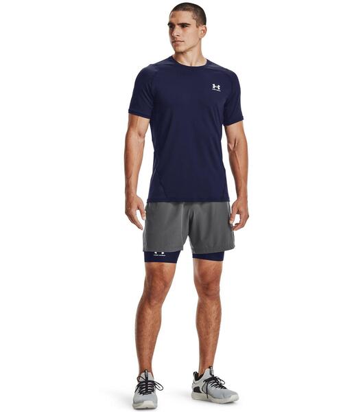 UNDER ARMOUR（アンダーアーマー）の「UAヒートギアアーマー ショーツ（トレーニング/メンズ）（レギンス/スパッツ・メンズ・ネイビー・XXL/L/M/XL/3XL/4XL）」の3枚目の写真