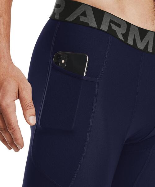 UNDER ARMOUR（アンダーアーマー）の「UAヒートギアアーマー ショーツ（トレーニング/メンズ）（レギンス/スパッツ・メンズ・ネイビー・XXL/L/M/XL/3XL/4XL）」の4枚目の写真