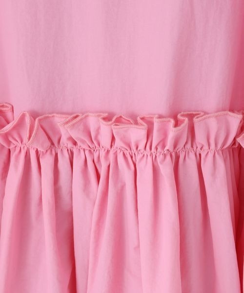 LOWRYS FARM（ローリーズファーム）の「ＢＩＧパフワンピース　909299（ワンピース・キッズ・ブラック/ベージュ/ピンク・150cm/160cm）」の14枚目の写真