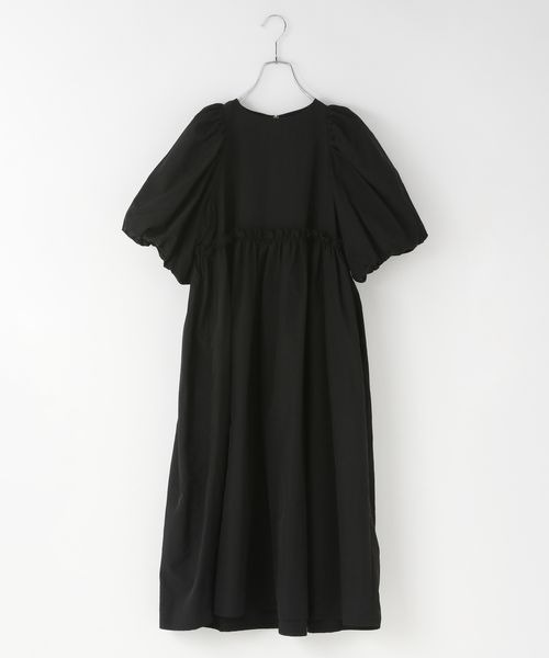 LOWRYS FARM（ローリーズファーム）の「ＢＩＧパフワンピース　909299（ワンピース・キッズ・ブラック/ベージュ/ピンク・150cm/160cm）」の8枚目の写真