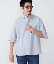 【ZOZO限定】SHIPS.me: シアサッカープルオーバー7分袖シャツ