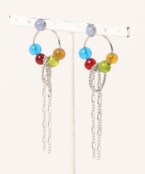 チャイハネ（チャイハネ）の「【チャイハネ】ギャラクティピアス（ピアス（両耳用）・レディース・シルバー/ゴールド・FREE）」の2枚目の写真