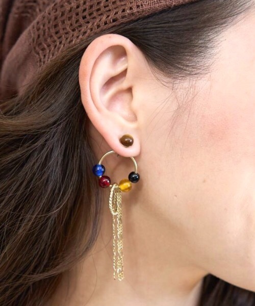 チャイハネ（チャイハネ）の「【チャイハネ】ギャラクティピアス（ピアス（両耳用）・レディース・シルバー/ゴールド・FREE）」の6枚目の写真